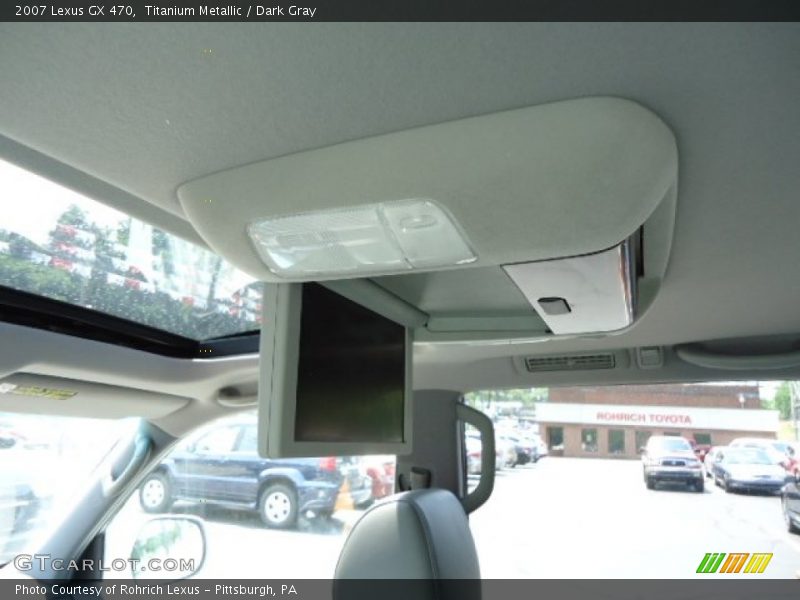 Titanium Metallic / Dark Gray 2007 Lexus GX 470