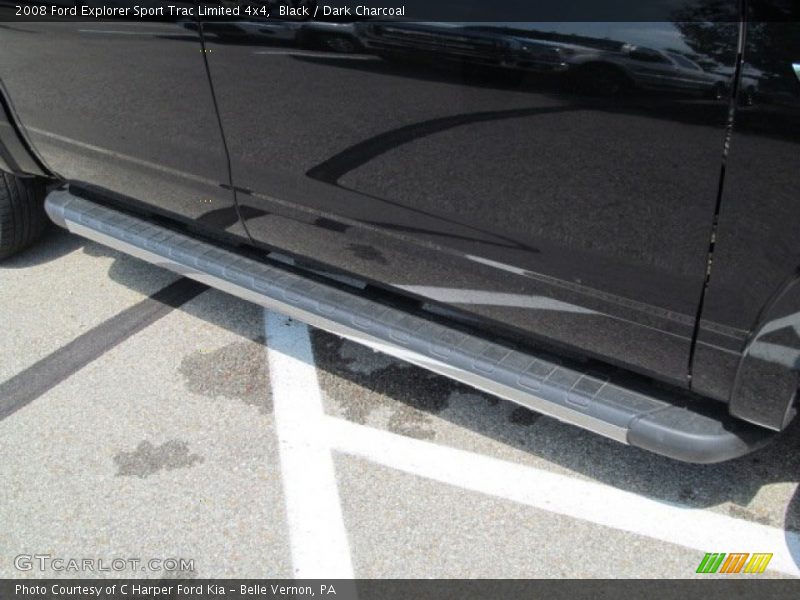 Black / Dark Charcoal 2008 Ford Explorer Sport Trac Limited 4x4