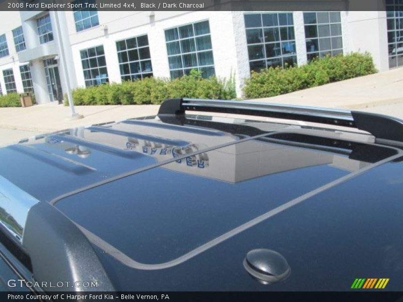 Black / Dark Charcoal 2008 Ford Explorer Sport Trac Limited 4x4