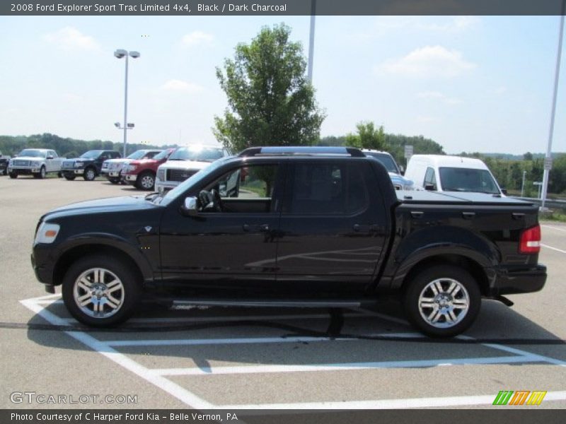 Black / Dark Charcoal 2008 Ford Explorer Sport Trac Limited 4x4