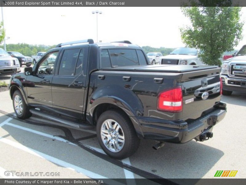 Black / Dark Charcoal 2008 Ford Explorer Sport Trac Limited 4x4