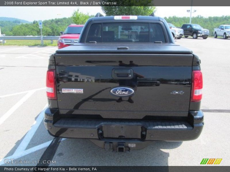 Black / Dark Charcoal 2008 Ford Explorer Sport Trac Limited 4x4