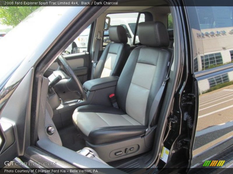 Black / Dark Charcoal 2008 Ford Explorer Sport Trac Limited 4x4