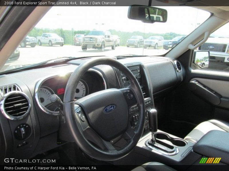 Black / Dark Charcoal 2008 Ford Explorer Sport Trac Limited 4x4