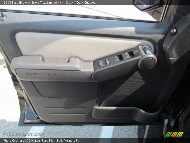 Black / Dark Charcoal 2008 Ford Explorer Sport Trac Limited 4x4