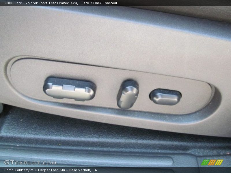 Black / Dark Charcoal 2008 Ford Explorer Sport Trac Limited 4x4