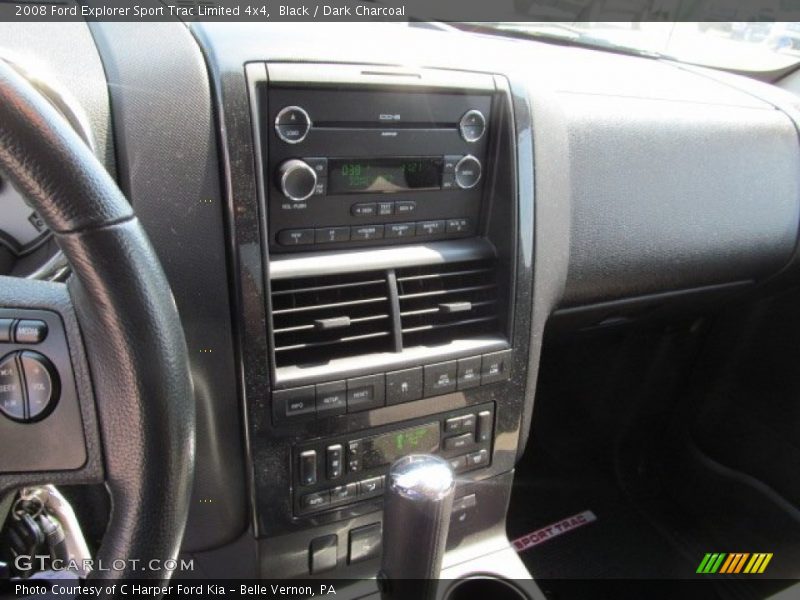 Black / Dark Charcoal 2008 Ford Explorer Sport Trac Limited 4x4