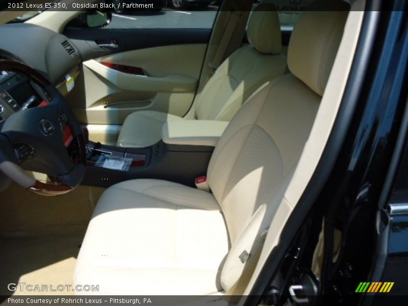 Obsidian Black / Parchment 2012 Lexus ES 350