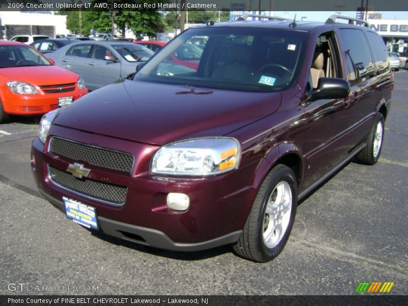 Bordeaux Red Metallic / Cashmere 2006 Chevrolet Uplander LT AWD