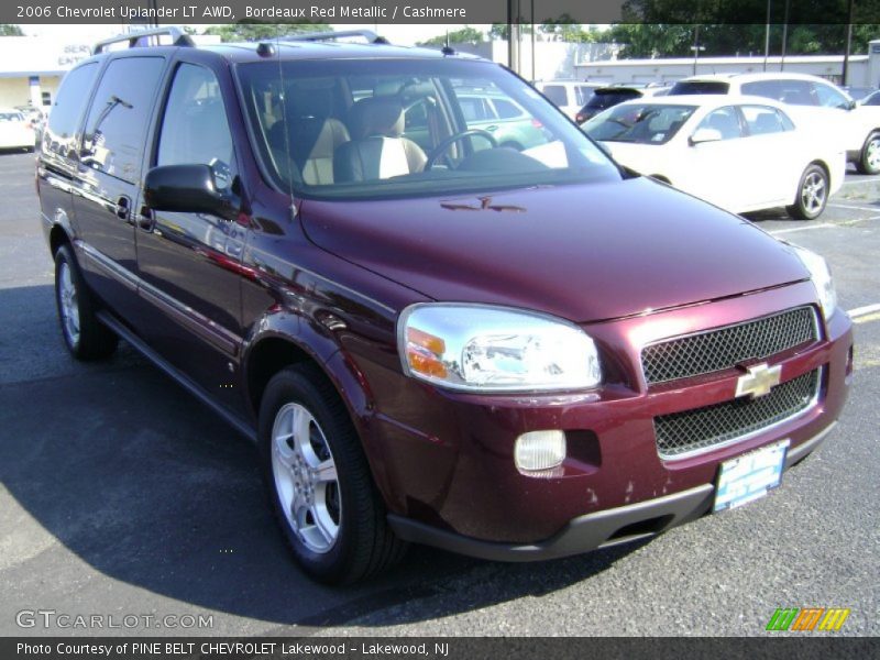 Bordeaux Red Metallic / Cashmere 2006 Chevrolet Uplander LT AWD
