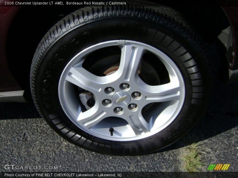 Bordeaux Red Metallic / Cashmere 2006 Chevrolet Uplander LT AWD