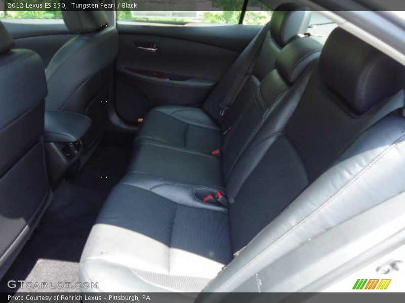 Tungsten Pearl / Black 2012 Lexus ES 350