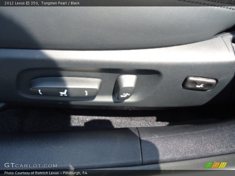 Tungsten Pearl / Black 2012 Lexus ES 350