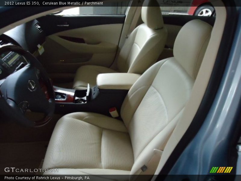 Cerulean Blue Metallic / Parchment 2012 Lexus ES 350