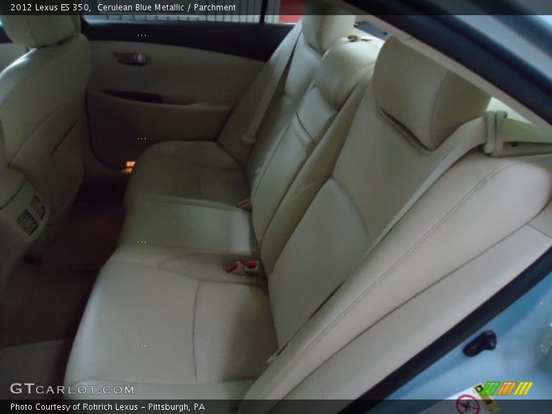 Cerulean Blue Metallic / Parchment 2012 Lexus ES 350