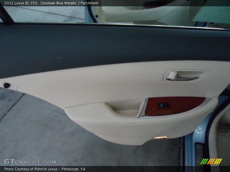 Cerulean Blue Metallic / Parchment 2012 Lexus ES 350