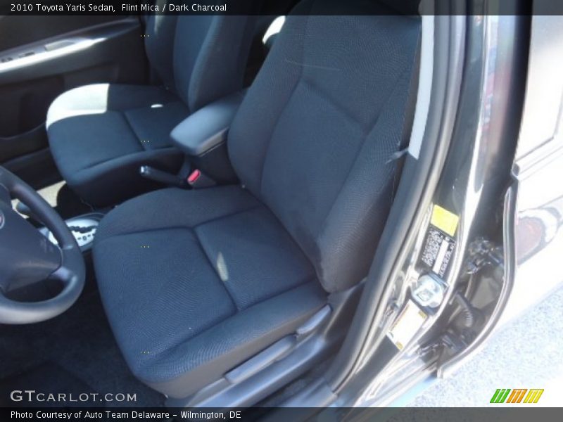 Flint Mica / Dark Charcoal 2010 Toyota Yaris Sedan