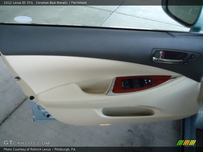 Cerulean Blue Metallic / Parchment 2012 Lexus ES 350
