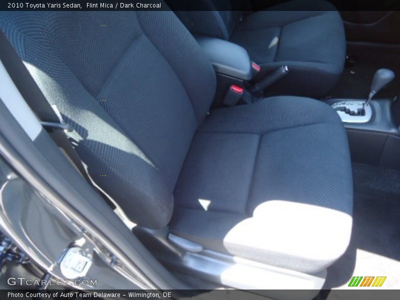 Flint Mica / Dark Charcoal 2010 Toyota Yaris Sedan