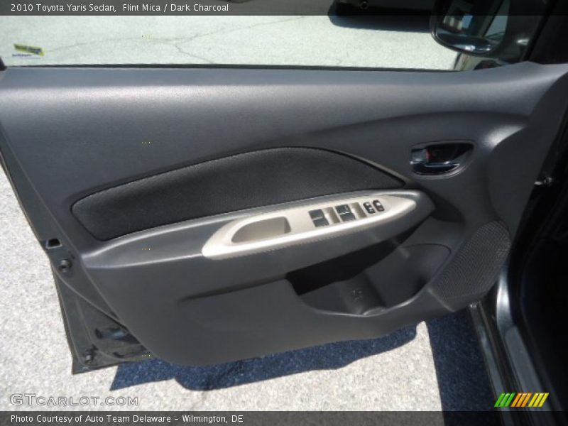 Flint Mica / Dark Charcoal 2010 Toyota Yaris Sedan