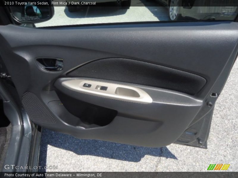 Flint Mica / Dark Charcoal 2010 Toyota Yaris Sedan