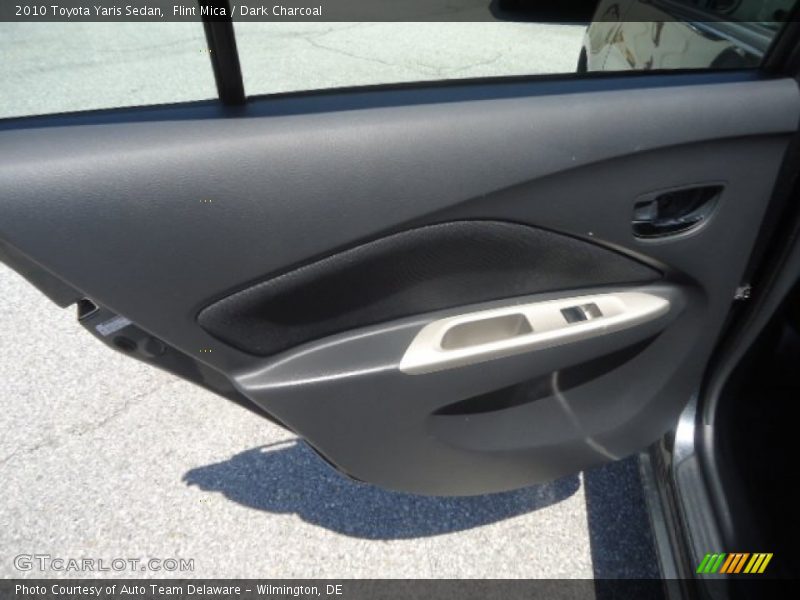 Flint Mica / Dark Charcoal 2010 Toyota Yaris Sedan