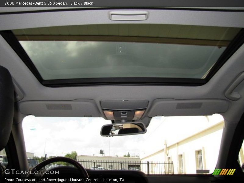 Black / Black 2008 Mercedes-Benz S 550 Sedan