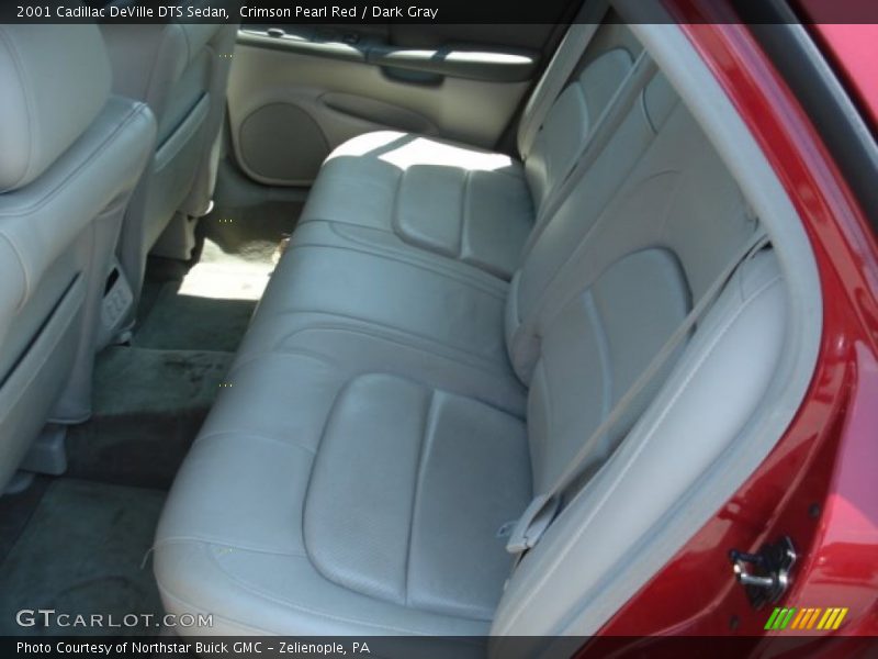 Crimson Pearl Red / Dark Gray 2001 Cadillac DeVille DTS Sedan