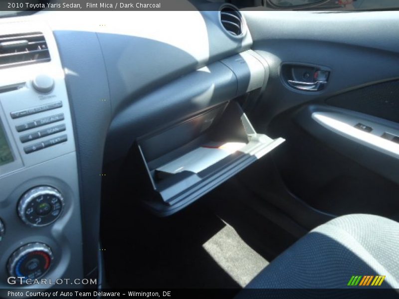 Flint Mica / Dark Charcoal 2010 Toyota Yaris Sedan