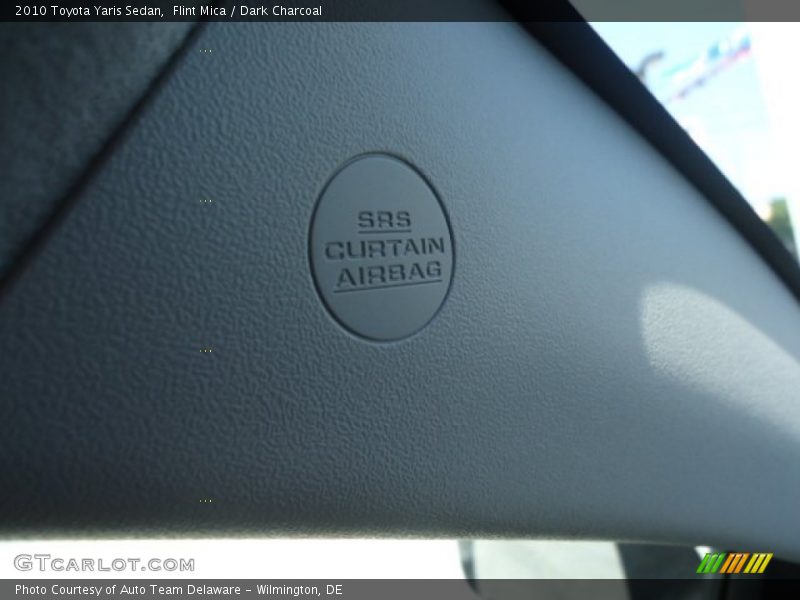Flint Mica / Dark Charcoal 2010 Toyota Yaris Sedan