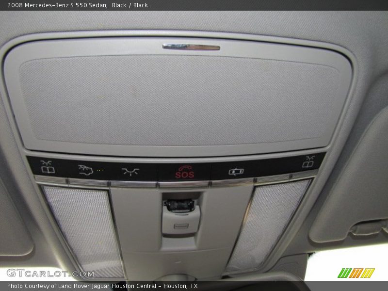 Black / Black 2008 Mercedes-Benz S 550 Sedan