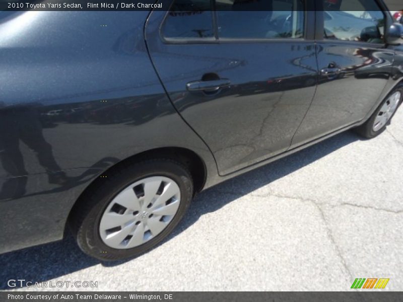 Flint Mica / Dark Charcoal 2010 Toyota Yaris Sedan