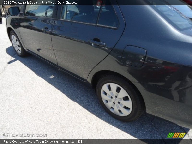 Flint Mica / Dark Charcoal 2010 Toyota Yaris Sedan