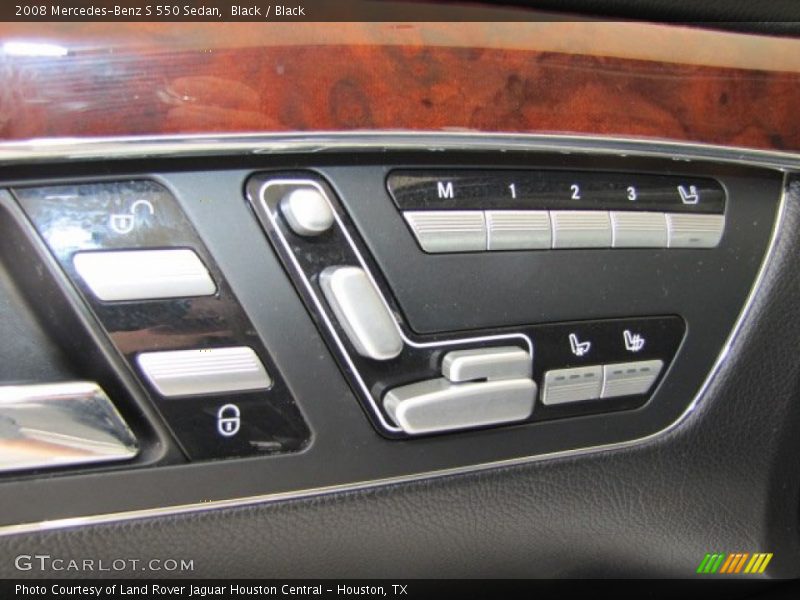 Black / Black 2008 Mercedes-Benz S 550 Sedan