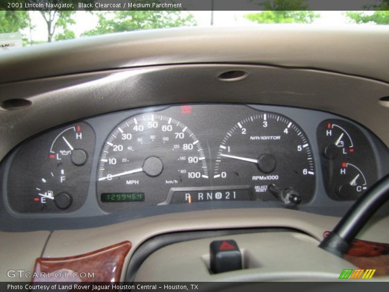  2001 Navigator   Gauges