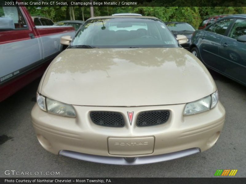  2001 Grand Prix GT Sedan Champagne Beige Metallic