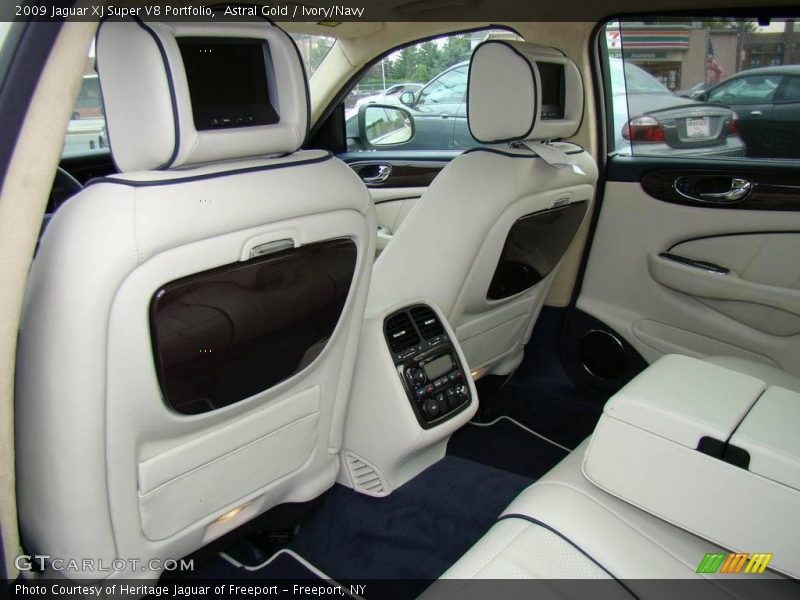 Astral Gold / Ivory/Navy 2009 Jaguar XJ Super V8 Portfolio