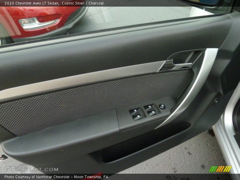 Cosmic Silver / Charcoal 2010 Chevrolet Aveo LT Sedan