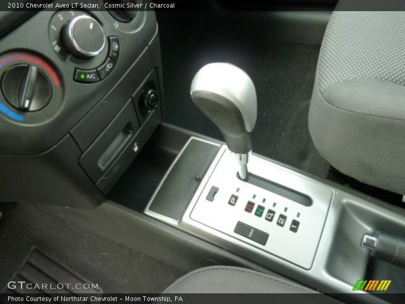 Cosmic Silver / Charcoal 2010 Chevrolet Aveo LT Sedan