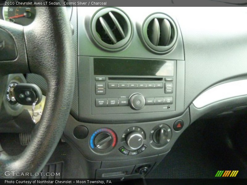 Cosmic Silver / Charcoal 2010 Chevrolet Aveo LT Sedan