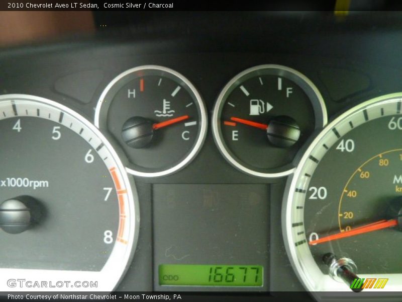Cosmic Silver / Charcoal 2010 Chevrolet Aveo LT Sedan
