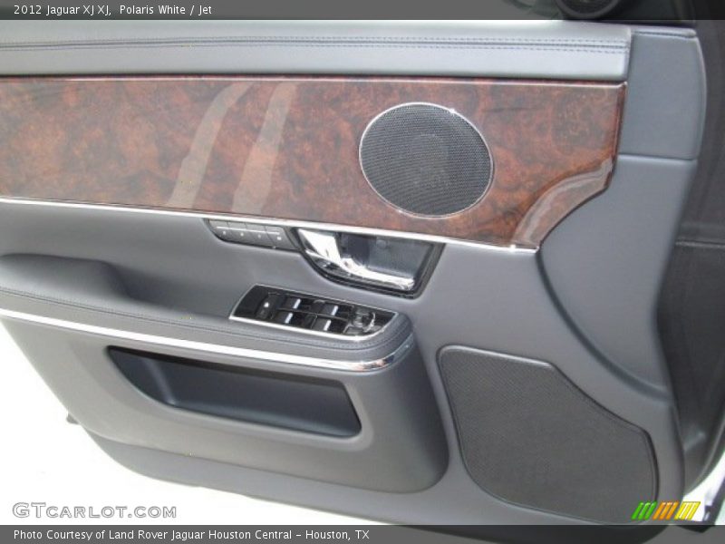 Polaris White / Jet 2012 Jaguar XJ XJ