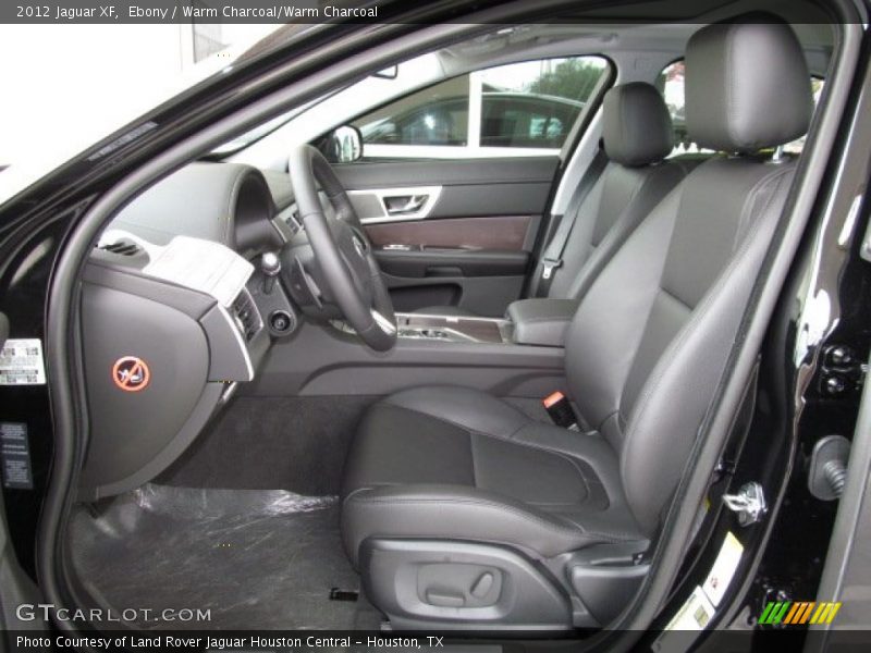 Ebony / Warm Charcoal/Warm Charcoal 2012 Jaguar XF