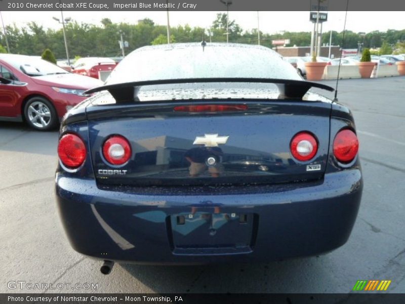 Imperial Blue Metallic / Gray 2010 Chevrolet Cobalt XFE Coupe