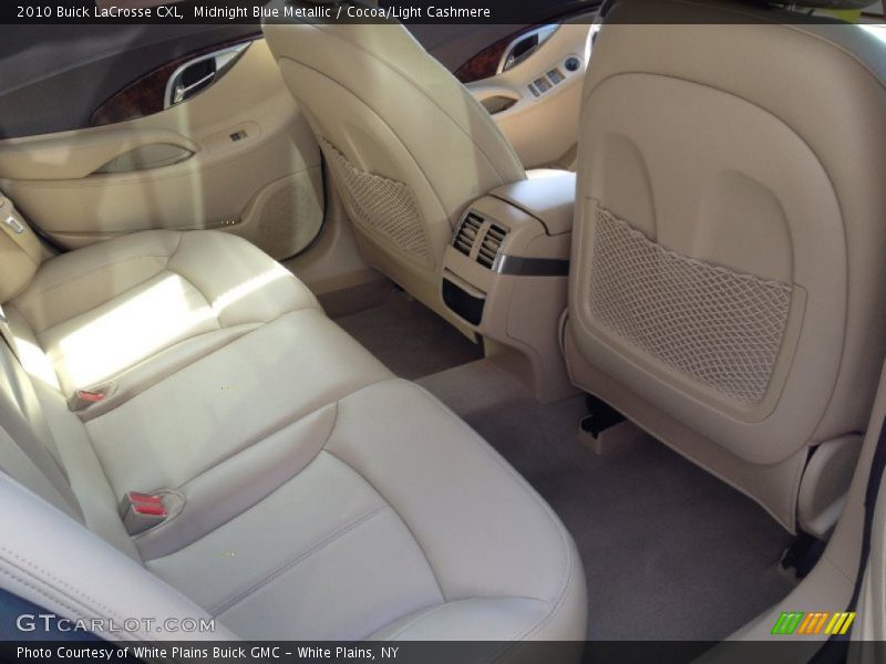 Midnight Blue Metallic / Cocoa/Light Cashmere 2010 Buick LaCrosse CXL