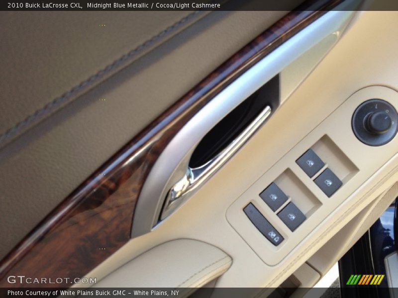 Midnight Blue Metallic / Cocoa/Light Cashmere 2010 Buick LaCrosse CXL