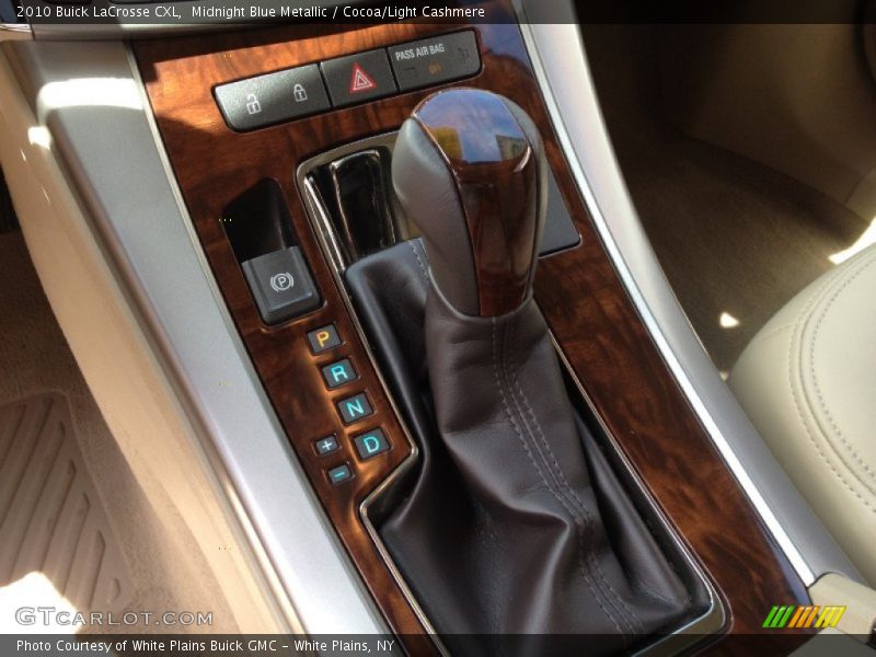 Midnight Blue Metallic / Cocoa/Light Cashmere 2010 Buick LaCrosse CXL