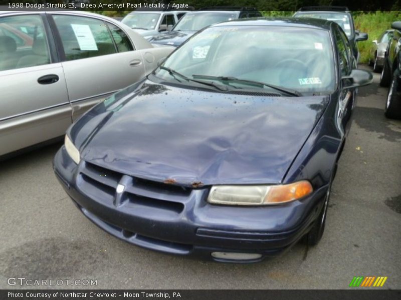 Deep Amethyst Pearl Metallic / Agate 1998 Dodge Stratus ES