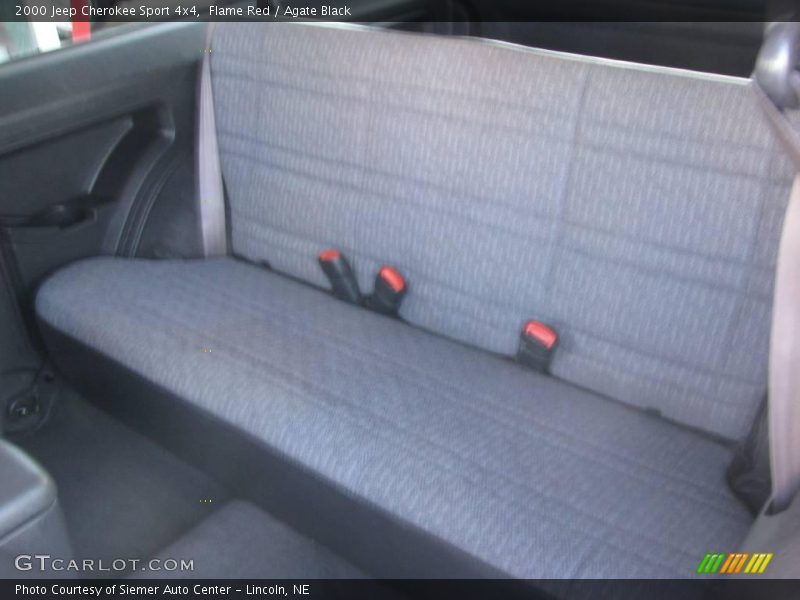 Flame Red / Agate Black 2000 Jeep Cherokee Sport 4x4