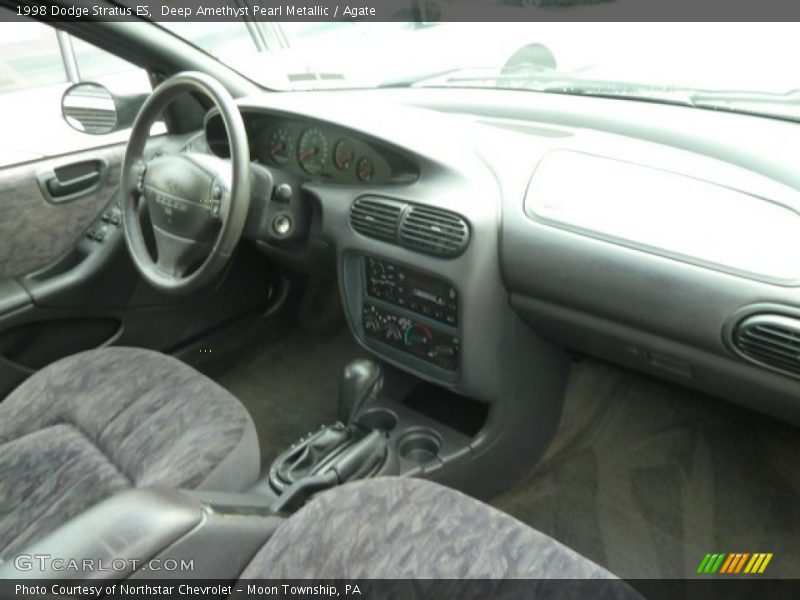 Deep Amethyst Pearl Metallic / Agate 1998 Dodge Stratus ES